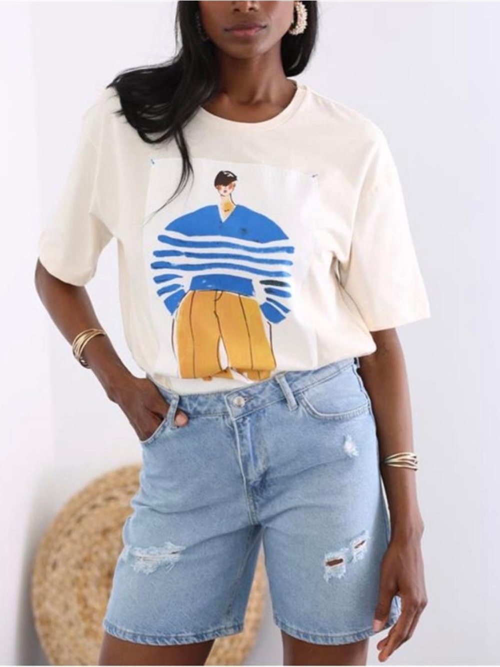 NEW ZARA GIRL T-SHIRT - SMALL - REF. 5644/040
